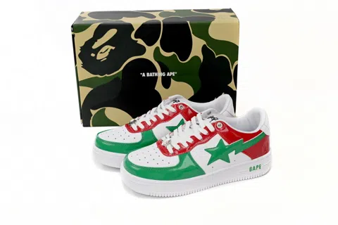 Bape Sta Red/White/Green – photo 9