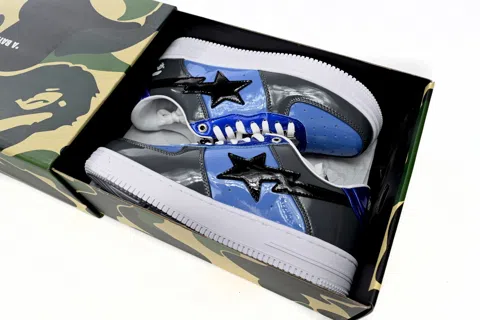 Bape Sta Black/Grey/Royal Blue – photo 10