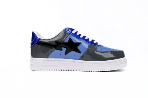 Bape Sta Black/Grey/Royal Blue – photo 3