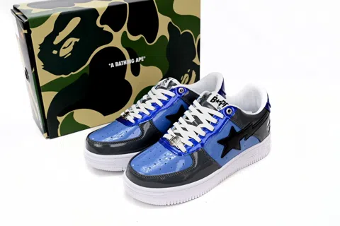 Bape Sta Black/Grey/Royal Blue – photo 8