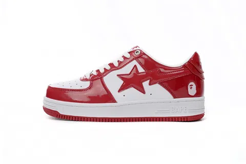Bape Sta Red/White