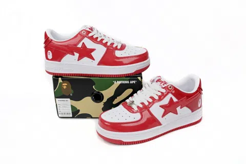 Bape Sta Red/White – photo 9