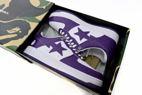 Bape Sta White/Purple – photo 10