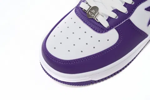 Bape Sta White/Purple – photo 5