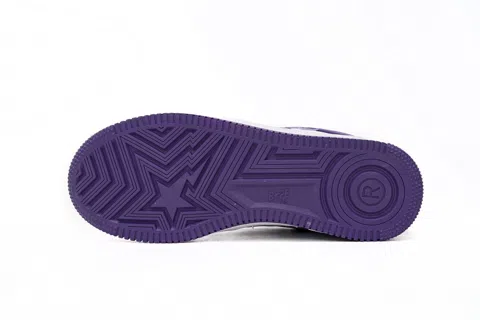 Bape Sta White/Purple – photo 6