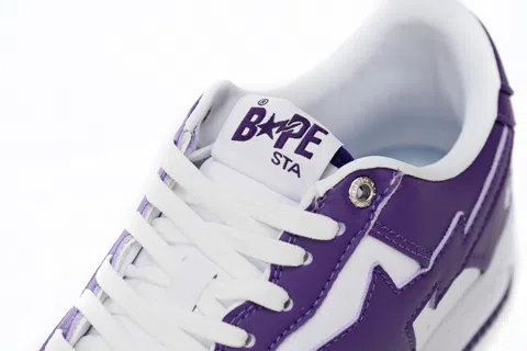 Bape Sta White/Purple – photo 7