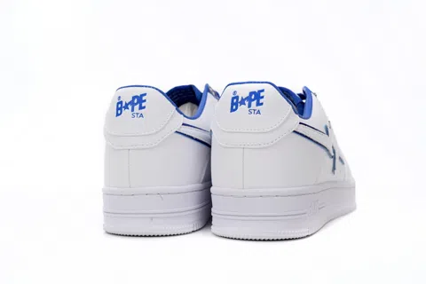 Bape Sta White/Blue – photo 4