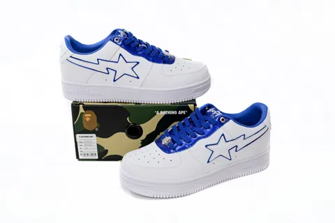 Bape Sta White/Blue – photo 9