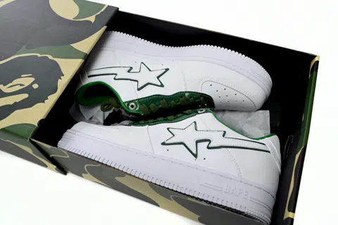 Bape Sta White/Green – photo 9