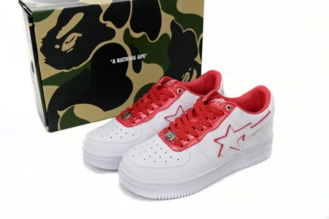 Bape Sta White/Red – photo 9