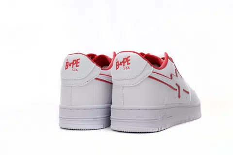 Bape Sta White/Red – photo 5
