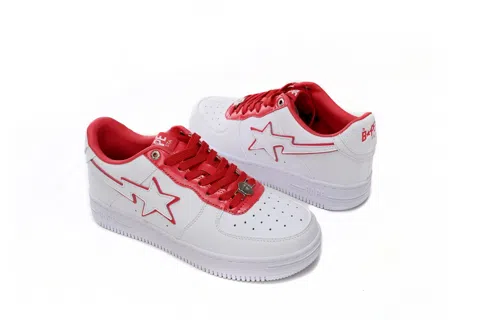 Bape Sta White/Red – photo 4