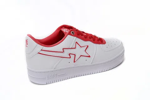 Bape Sta White/Red – photo 3