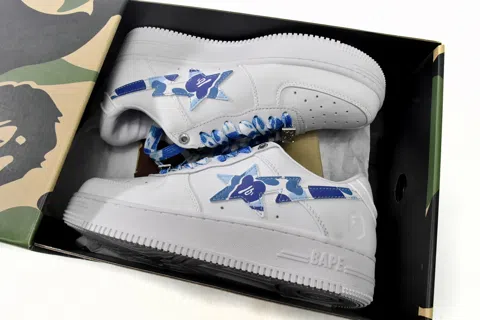 Bape Sta White/Blue Camo – photo 12