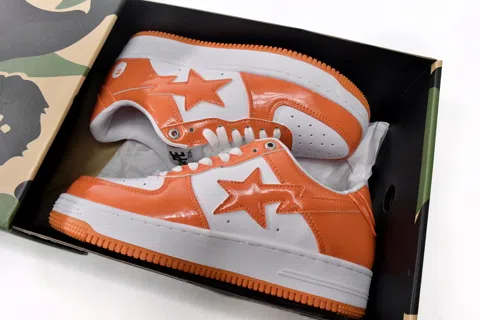 Bape Sta White/Orange – photo 12