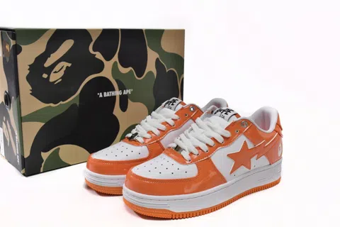 Bape Sta White/Orange – photo 10