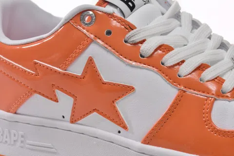 Bape Sta White/Orange – photo 7