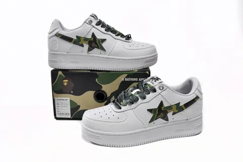 Bape Sta White/Green Camo – photo 12