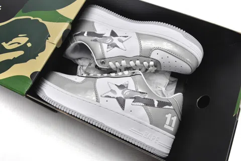 Bape Sta White/Grey – photo 12