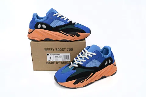 Yeezy Boost 700 Blue/Orange – photo 11