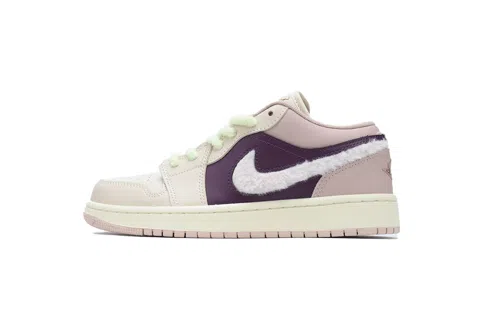 Air Jordan 1 Low Fur Swoosh