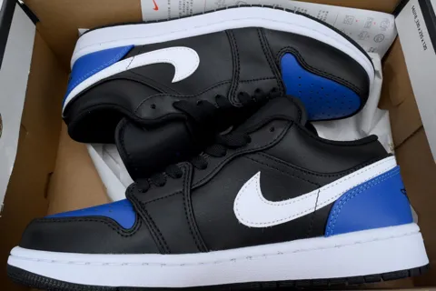 Air Jordan 1 Low Black Royal Toe – photo 8