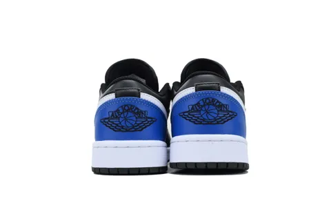 Air Jordan 1 Low Black Royal Toe – photo 3