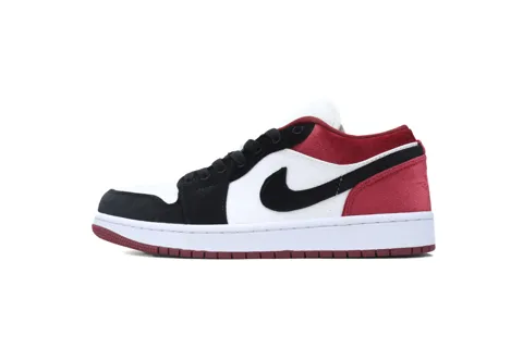 Air Jordan 1 Low Velvet Black Toe