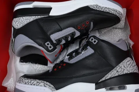 Air Jordan 3 Black Cement – photo 8