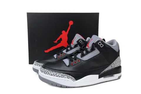 Air Jordan 3 Black Cement – photo 6