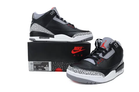 Air Jordan 3 Black Cement – photo 7