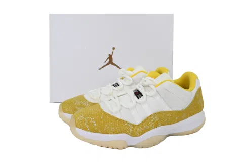 Air Jordan 11 Low Yellow Snakeskin – photo 6