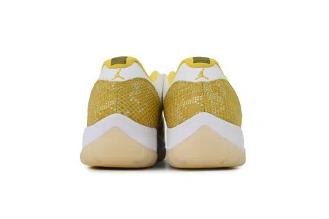 Air Jordan 11 Low Yellow Snakeskin – photo 3
