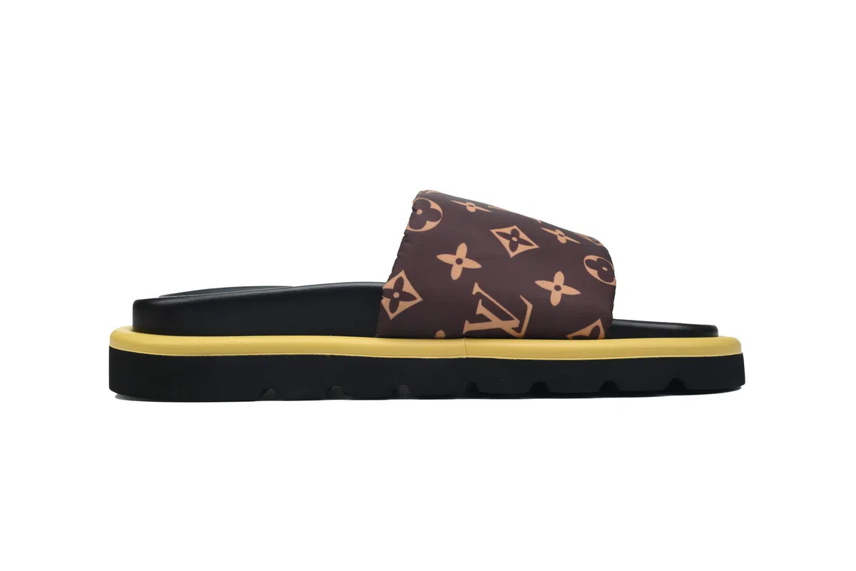 Louis Vuitton Pool Pillow Comfort Mule Brown/Yellow – photo 2