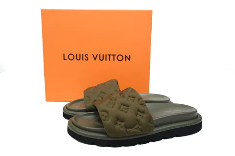 Louis Vuitton Pool Pillow Comfort Mule Olive – photo 6