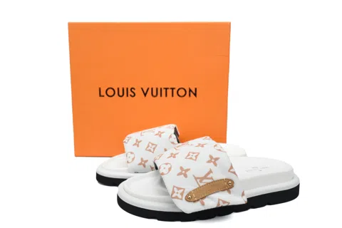 Louis Vuitton Pool Pillow Comfort Mule White/Yellow – photo 6