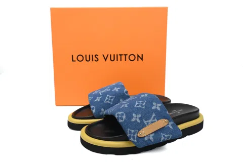 Louis Vuitton Pool Pillow Comfort Mule Navy Denim – photo 6