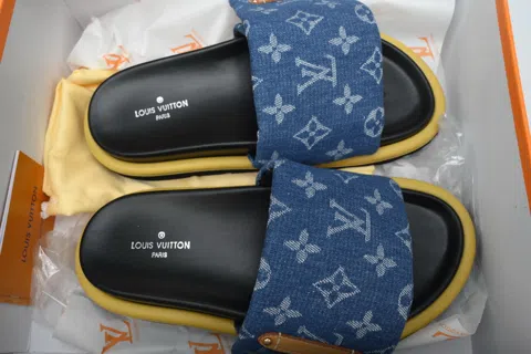 Louis Vuitton Pool Pillow Comfort Mule Navy Denim – photo 8