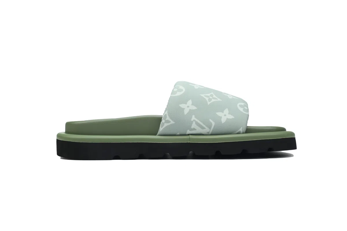 Louis Vuitton Pool Pillow Comfort Mule Light Green/Green Denim – photo 2
