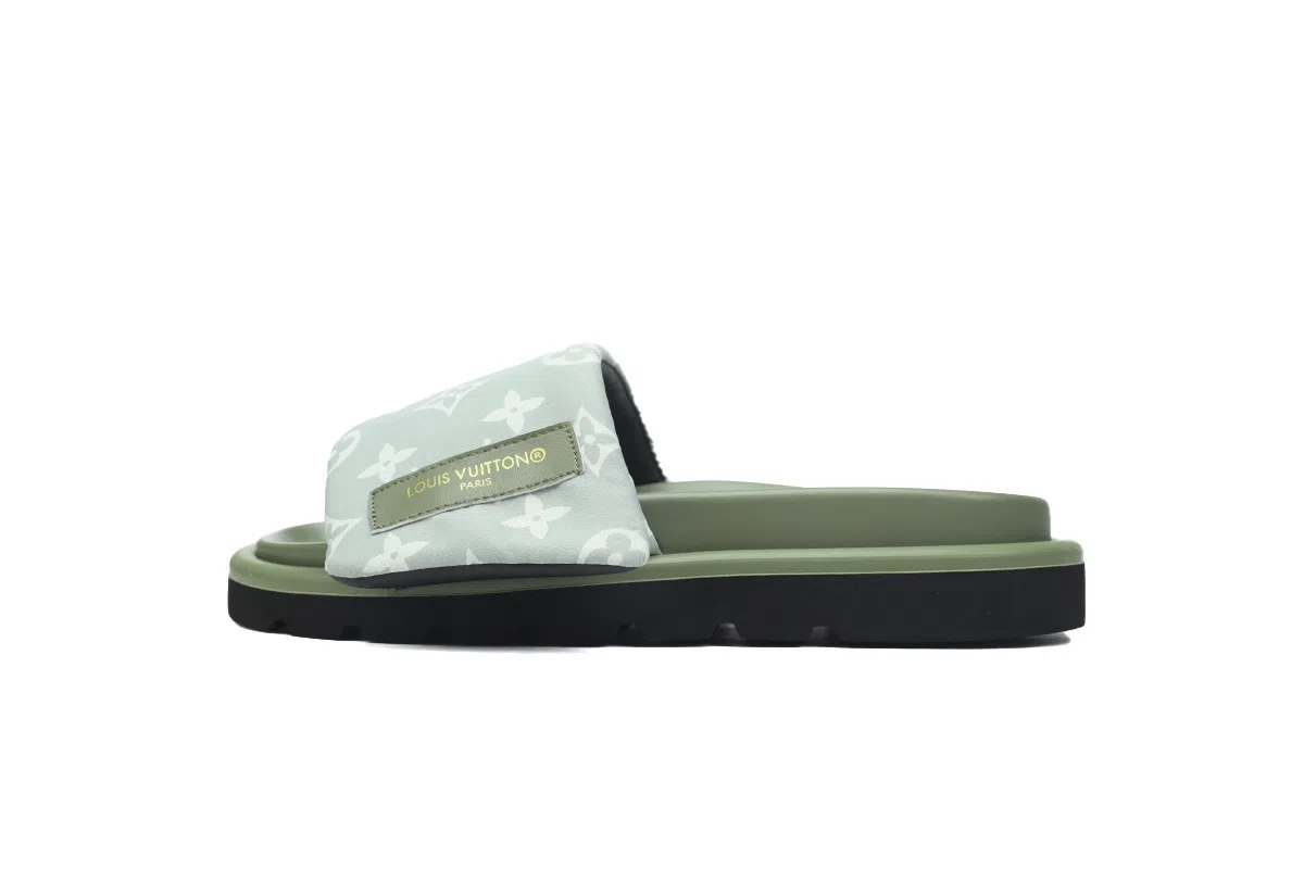 Louis Vuitton Pool Pillow Comfort Mule Light Green/Green Denim – photo 1