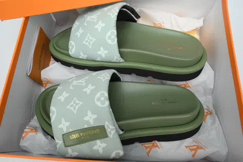 Louis Vuitton Pool Pillow Comfort Mule Light Green/Green Denim – photo 8