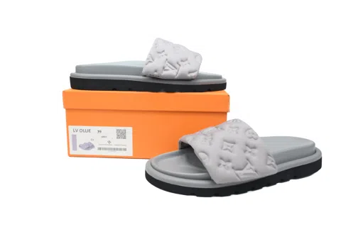 Louis Vuitton Pool Pillow Comfort Mule Grey – photo 7