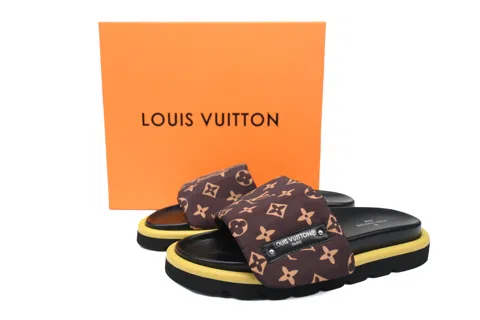 Louis Vuitton Pool Pillow Comfort Mule Brown/Black – photo 6