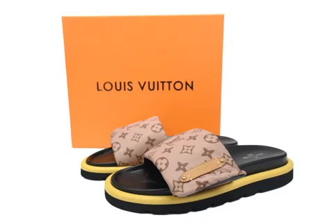 Louis Vuitton Pool Pillow Comfort Mule Light Brown – photo 6