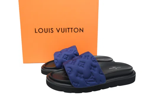 Louis Vuitton Pool Pillow Comfort Mule Navy – photo 6