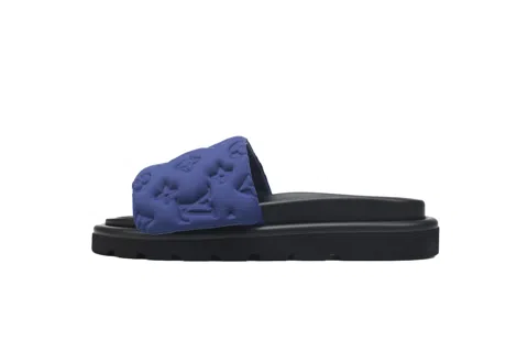 Louis Vuitton Pool Pillow Comfort Mule Navy