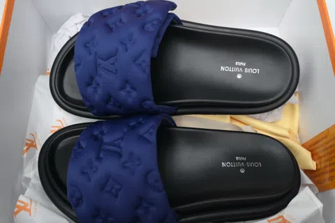 Louis Vuitton Pool Pillow Comfort Mule Navy – photo 8