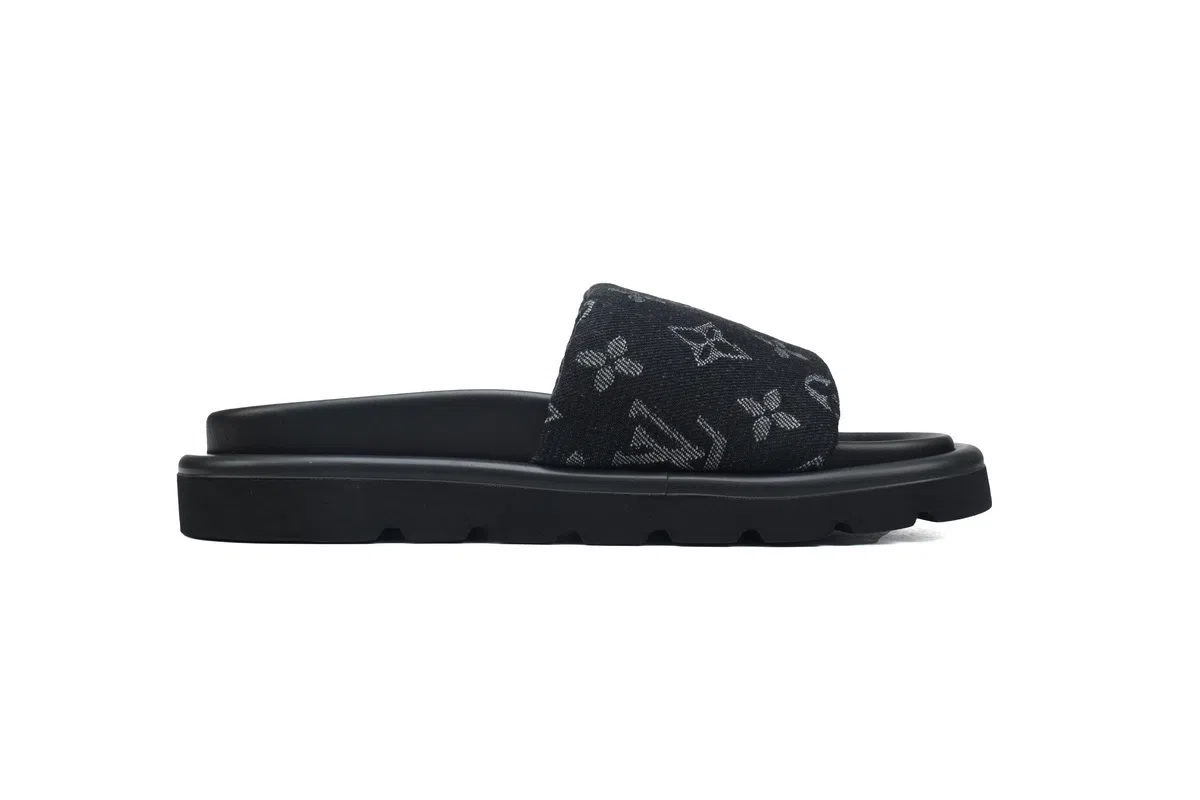 Louis Vuitton Pool Pillow Comfort Mule Black Denim – photo 2