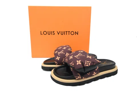 Louis Vuitton Pool Pillow Comfort Mule Brown/Yellow – photo 6