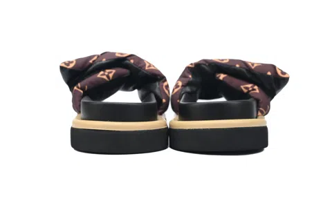 Louis Vuitton Pool Pillow Comfort Mule Brown/Yellow – photo 3